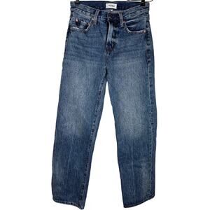 Pistola Lexi Mid Rise Bowed Straight Jean, Size 24